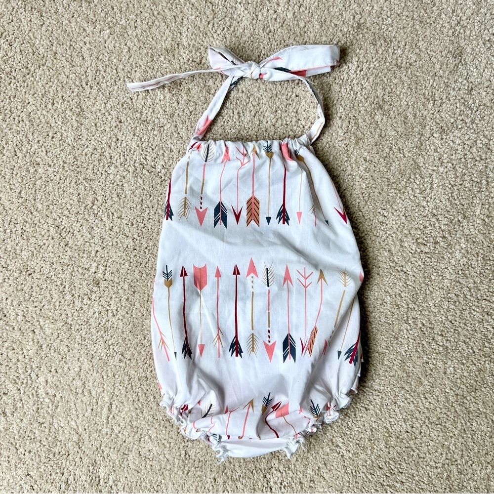 Toddler Girl | Halter Romper